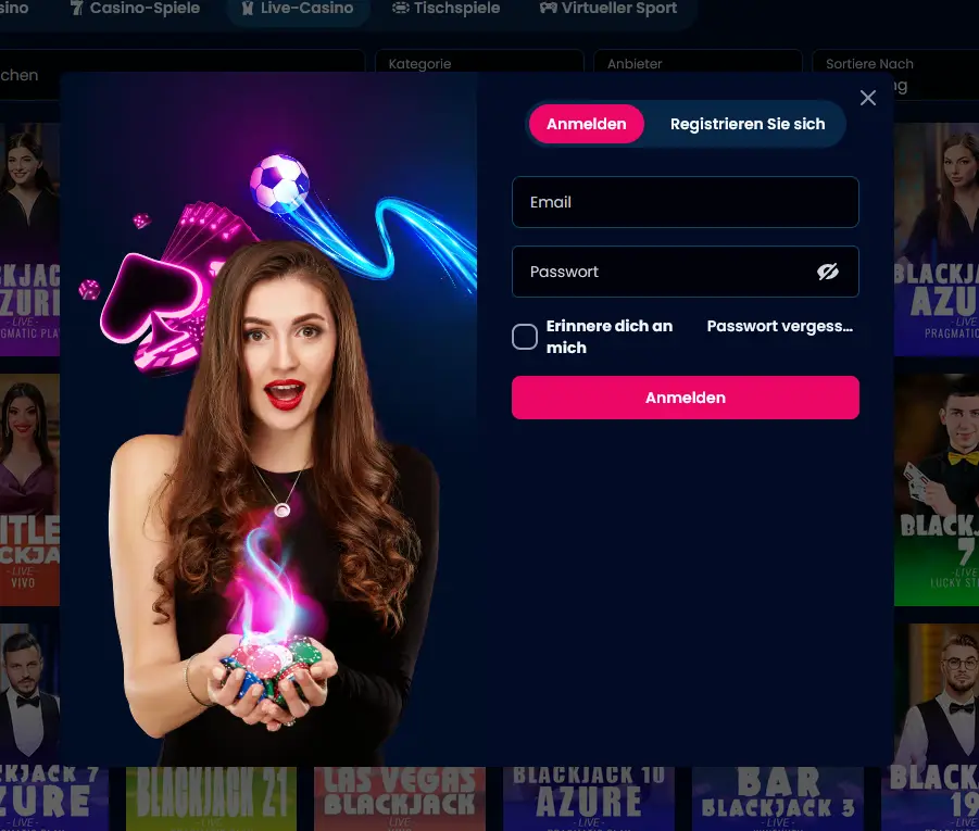 DelOro Casino Login – sichere Anmeldung im Browser und mobiler App